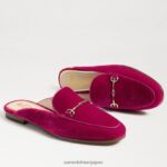 jp Sam Edelman 女性 リニービットラバ ラズベリーベルベット 4NFV0P74 履物 - Image 7