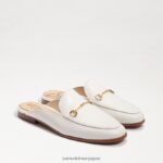 jp Sam Edelman 女性 リニービットラバ 明るい白い革 4NFV0P80 履物