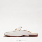 jp Sam Edelman 女性 リニービットラバ 明るい白い革 4NFV0P80 履物 - Image 4