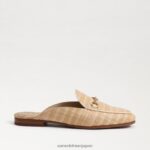 jp Sam Edelman 女性 リニービットラバ 自然 4NFV0P76 履物 - Image 2