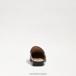 jp Sam Edelman 女性 リニービットラバ 黒い革 4NFV0P79 履物 - Image 5