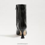 jp Sam Edelman 女性 リビアブーツ ブラック/モダンアイボリー 4NFV0P848 履物 - Image 5