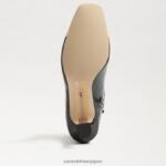 jp Sam Edelman 女性 リビアブーツ ブラック/モダンアイボリー 4NFV0P848 履物 - Image 6