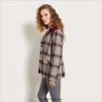 jp Sam Edelman 女性 リビングトンブレザー 森の寓話チェック柄 4NFV0P1292 衣服 - Image 2