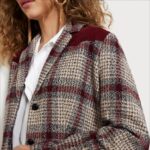 jp Sam Edelman 女性 リビングトンブレザー 森の寓話チェック柄 4NFV0P1292 衣服 - Image 3