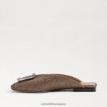 jp Sam Edelman 女性 リンバックルミュール コーヒー 4NFV0P653 履物 - Image 4