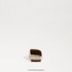 jp Sam Edelman 女性 リンバックルミュール ナチュラルリネン 4NFV0P655 履物 - Image 5