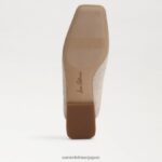 jp Sam Edelman 女性 リンバックルミュール ナチュラルリネン 4NFV0P655 履物 - Image 6
