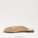 jp Sam Edelman 女性 リンバックルミュール 自然 4NFV0P654 履物 - Image 4