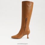 jp Sam Edelman 女性 リーニーハイブーツ カラメル 4NFV0P824 履物 - Image 4