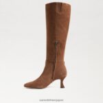 jp Sam Edelman 女性 リーニーハイブーツ トーストしたココナッツ 4NFV0P823 履物 - Image 4