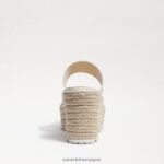 jp Sam Edelman 女性 ルカウェッジサンダル モダンなアイボリー 4NFV0P757 履物 - Image 5