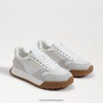 jp Sam Edelman 女性 レイラスニーカー ホワイトマルチ 4NFV0P266 履物