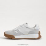 jp Sam Edelman 女性 レイラスニーカー ホワイトマルチ 4NFV0P266 履物 - Image 4