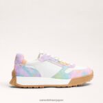 jp Sam Edelman 女性 レイラスニーカー レインボーマルチ 4NFV0P265 履物 - Image 2
