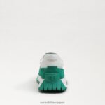 jp Sam Edelman 女性 レイラスニーカー 緑/白 4NFV0P267 履物 - Image 5