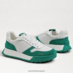 jp Sam Edelman 女性 レイラスニーカー 緑/白 4NFV0P267 履物 - Image 7