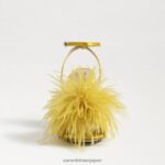 jp Sam Edelman 女性 レオンフェザーヒール 黄土色のサテン 4NFV0P849 履物 - Image 3