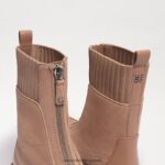 jp Sam Edelman 女性 レオーネ ラグソール チェルシー ブーツ セサミスエード 4NFV0P871 履物 - Image 7