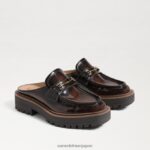 jp Sam Edelman 女性 レノンラグソールミュール 栗 4NFV0P464 履物