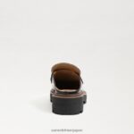jp Sam Edelman 女性 レノンラグソールミュール 黒い革 4NFV0P465 履物 - Image 5