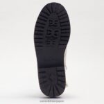 jp Sam Edelman 女性 レンリー コンバットブーツ モダンなアイボリーレザー 4NFV0P869 履物 - Image 5