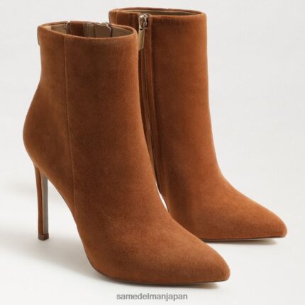jp Sam Edelman 女性 レンリー ブーティ ヒール フロンティアブラウンスエード 4NFV0P832 履物