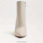 jp Sam Edelman 女性 レンリー ブーティ ヒール モダンなアイボリー 4NFV0P830 履物 - Image 3