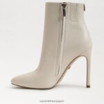 jp Sam Edelman 女性 レンリー ブーティ ヒール モダンなアイボリー 4NFV0P830 履物 - Image 4