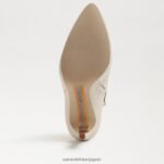 jp Sam Edelman 女性 レンリー ブーティ ヒール モダンなアイボリー 4NFV0P830 履物 - Image 6