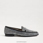 jp Sam Edelman 女性 ロレイングリッツローファー ブラックグリッツ 4NFV0P718 履物 - Image 2