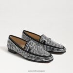 jp Sam Edelman 女性 ロレイングリッツローファー ブラックグリッツ 4NFV0P718 履物