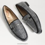 jp Sam Edelman 女性 ロレイングリッツローファー ブラックグリッツ 4NFV0P718 履物 - Image 7