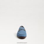jp Sam Edelman 女性 ロレインビットローファー ウォッシュドインディゴ 4NFV0P38 履物 - Image 3