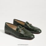 jp Sam Edelman 女性 ロレインビットローファー エメラルド 4NFV0P33 履物