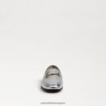 jp Sam Edelman 女性 ロレインビットローファー ソフトシルバー 4NFV0P52 履物 - Image 3