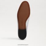 jp Sam Edelman 女性 ロレインビットローファー ソフトシルバー 4NFV0P52 履物 - Image 6