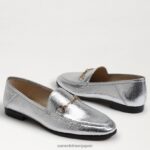 jp Sam Edelman 女性 ロレインビットローファー ソフトシルバー 4NFV0P52 履物 - Image 7