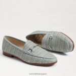jp Sam Edelman 女性 ロレインビットローファー タイドブルー 4NFV0P51 履物 - Image 7