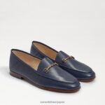 jp Sam Edelman 女性 ロレインビットローファー バルト海ネイビーレザー 4NFV0P46 履物