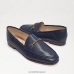 jp Sam Edelman 女性 ロレインビットローファー バルト海ネイビーレザー 4NFV0P46 履物 - Image 7