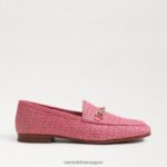 jp Sam Edelman 女性 ロレインビットローファー ピンクローズマルチ 4NFV0P50 履物 - Image 2