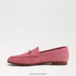 jp Sam Edelman 女性 ロレインビットローファー ピンクローズマルチ 4NFV0P50 履物 - Image 4