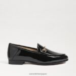 jp Sam Edelman 女性 ロレインビットローファー ブラックパテント 4NFV0P56 履物 - Image 2