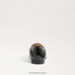 jp Sam Edelman 女性 ロレインビットローファー ブラックパテント 4NFV0P56 履物 - Image 5