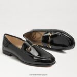 jp Sam Edelman 女性 ロレインビットローファー ブラックパテント 4NFV0P56 履物 - Image 7