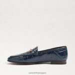 jp Sam Edelman 女性 ロレインビットローファー 太平洋海軍 4NFV0P34 履物 - Image 4