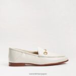jp Sam Edelman 女性 ロレインビットローファー 白い革 4NFV0P43 履物 - Image 2