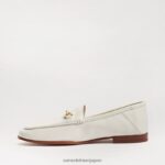 jp Sam Edelman 女性 ロレインビットローファー 白い革 4NFV0P43 履物 - Image 4