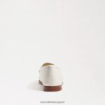 jp Sam Edelman 女性 ロレインビットローファー 白い革 4NFV0P43 履物 - Image 5